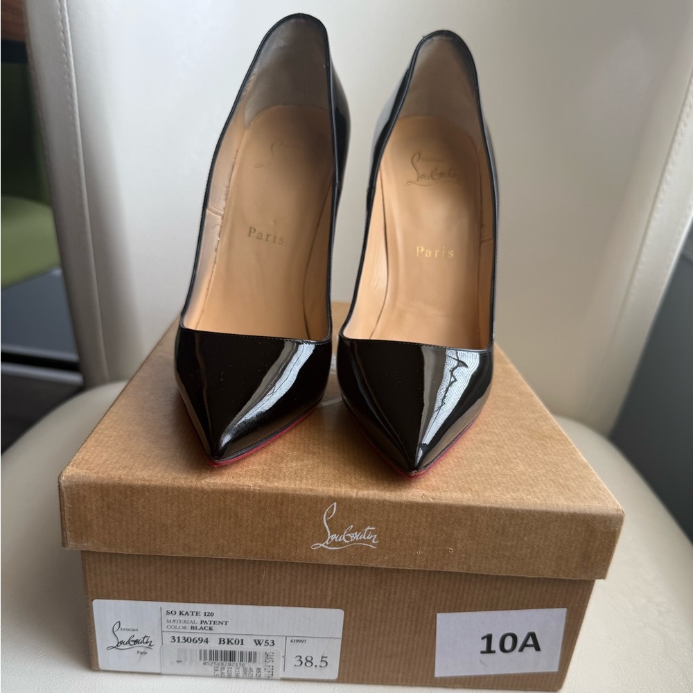 Christian Louboutin Black Classic Heels